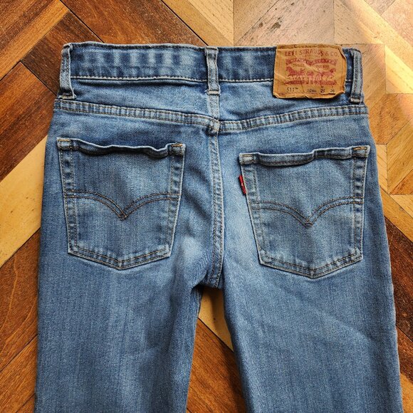 Levi's 511 Boys Straight Fit Jeans Size 10 Regular - Picture 11 of 14